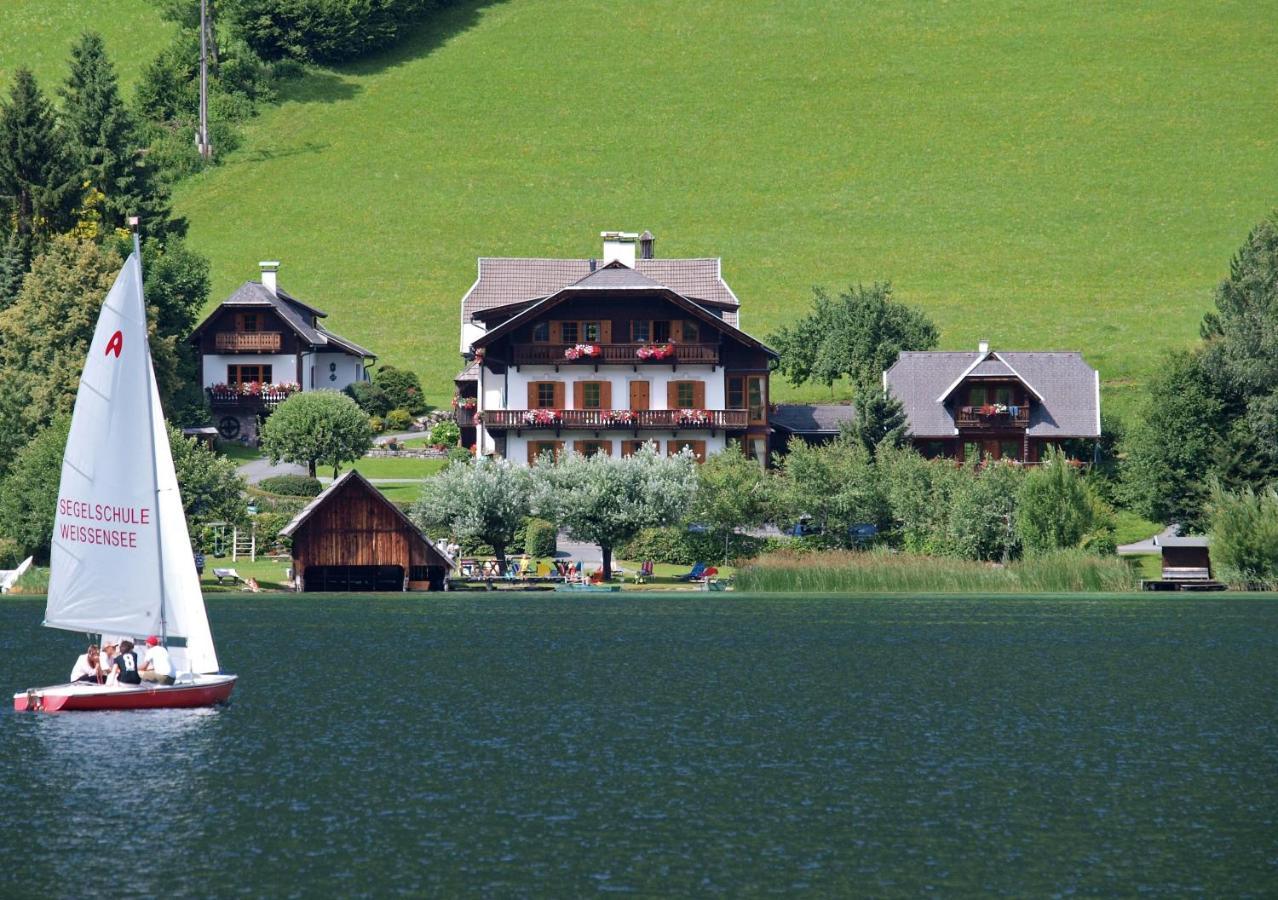 Ferienhof Obergasser Und Bergblick Weissensee Eksteriør billede