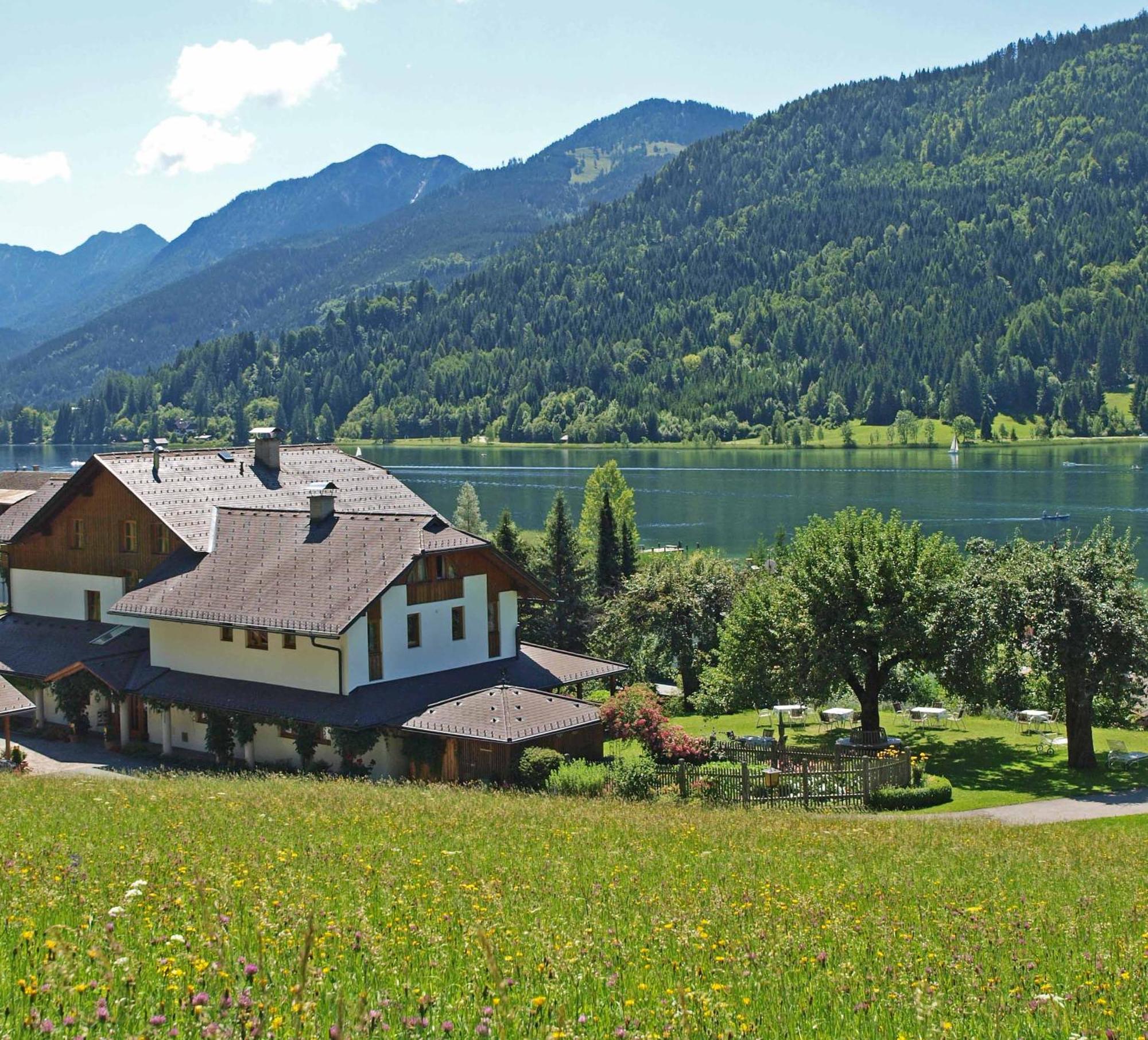 Ferienhof Obergasser Und Bergblick Weissensee Eksteriør billede