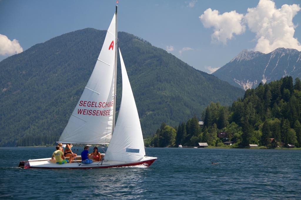 Ferienhof Obergasser Und Bergblick Weissensee Eksteriør billede