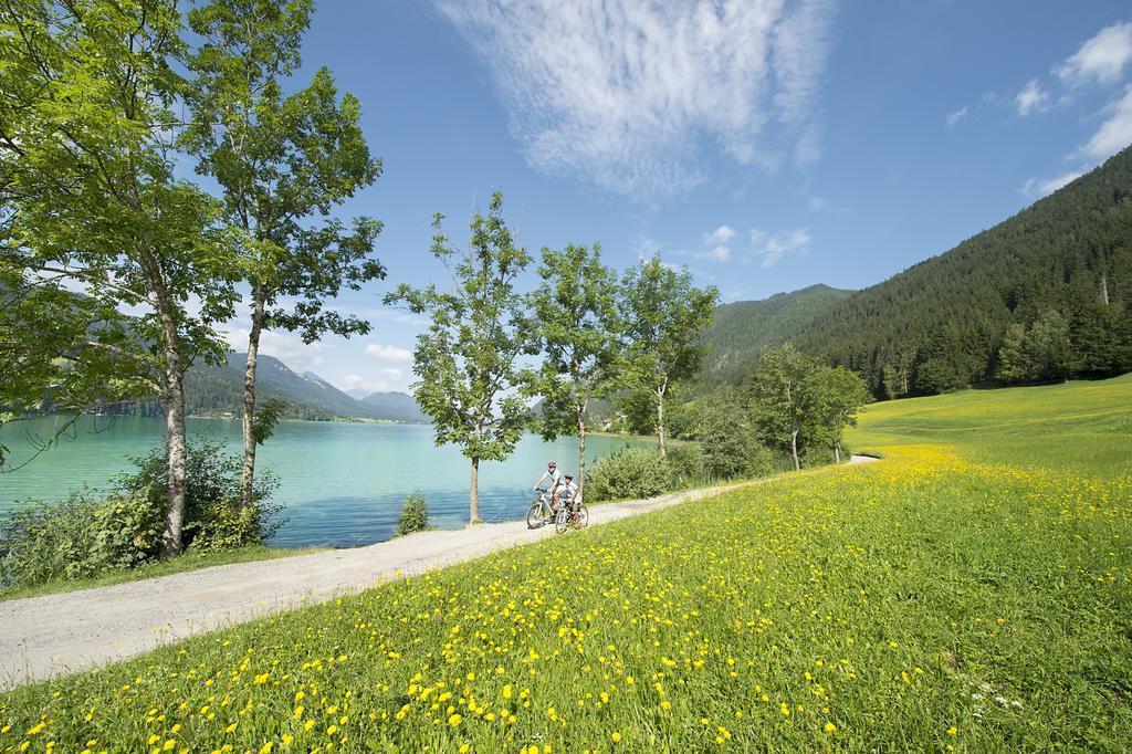 Ferienhof Obergasser Und Bergblick Weissensee Eksteriør billede